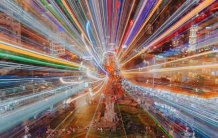 light streaks