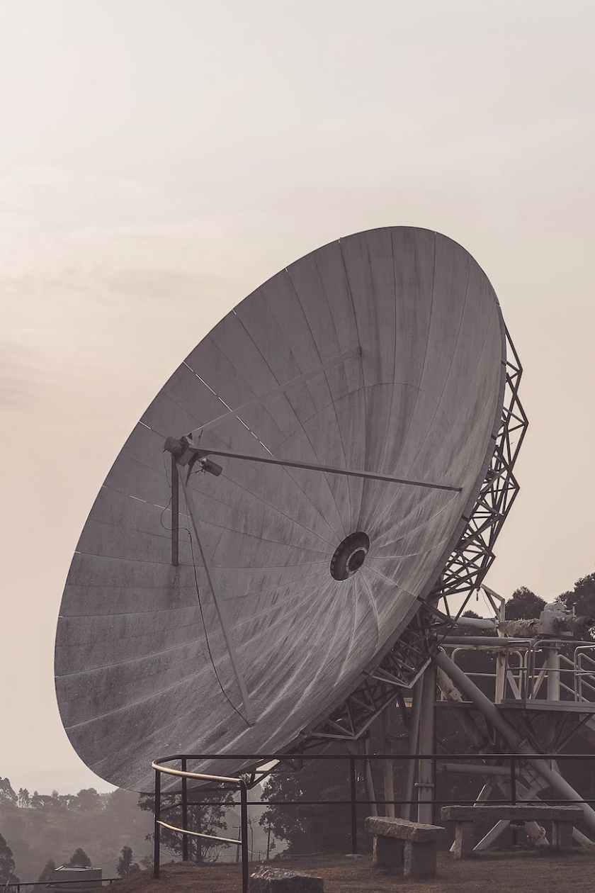 photo of a satellite dish