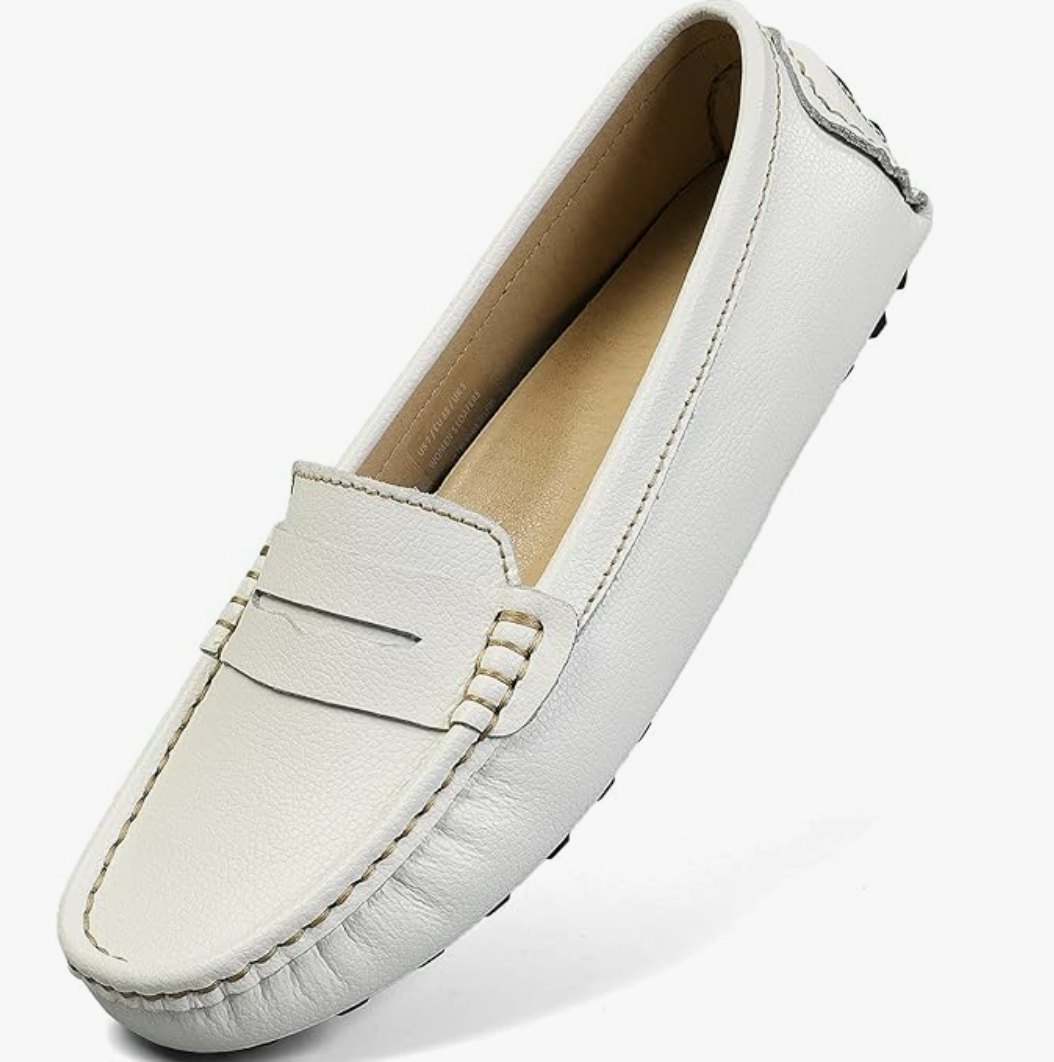 Chic Neutral Penny Loafers