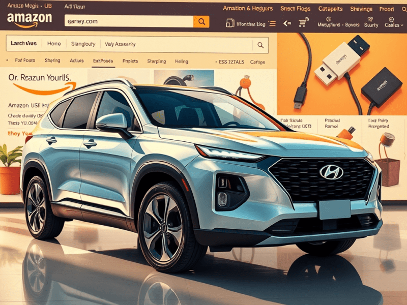 你会在买USB数据线时顺便买一辆新车吗？亚马逊希望如此