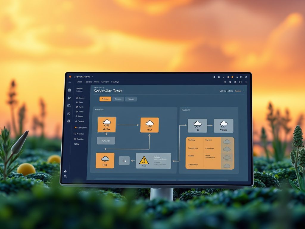 Orchestrating data processing tasks with a serverless visual workflow ...