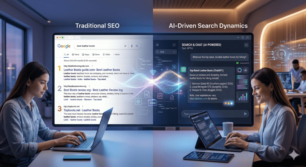 AI正改写谷歌搜索和SEO的既有规则