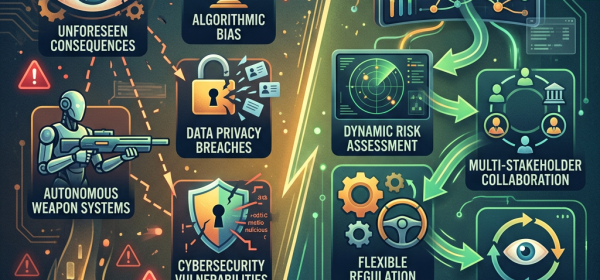 Emphasize AI safety risks and adaptive governance