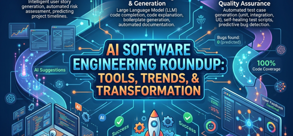 AI Software Engineering Roundup: Tools, Trends, and Transformation; AI planning, coding, testing, deployment, and monitoring