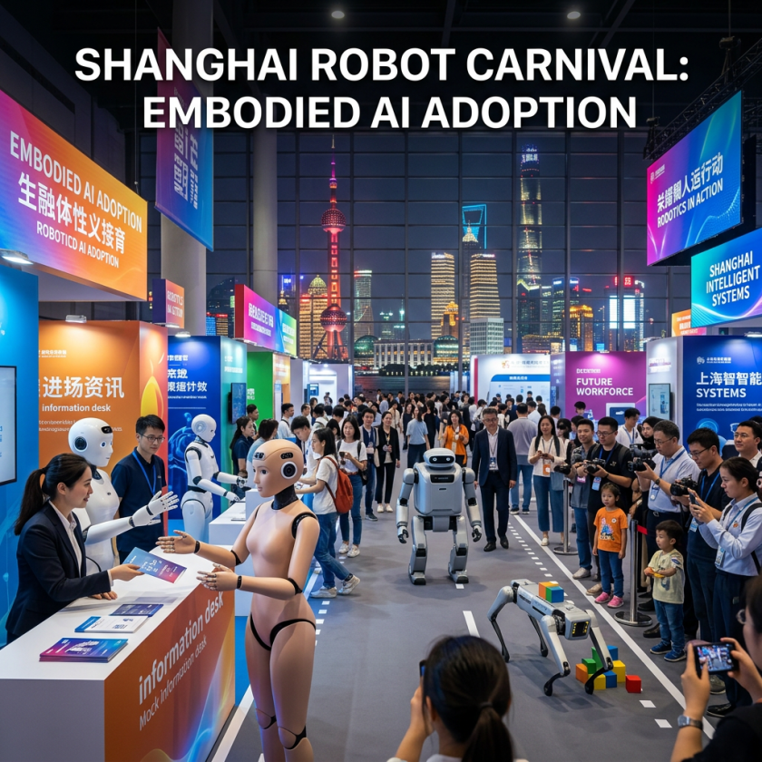 Shanghai Robot Carnival: Embodied AI Adoption