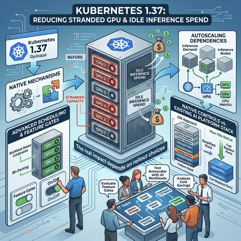 Kubernetes GPU capacity and inference autoscaling