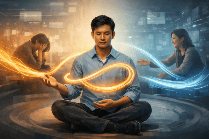 The Three Flows of Compassion: Giving, Receiving and Self-Compassion